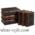 Astoria Grand 6 Piece Brown Book Box Collection Set ATGD4886